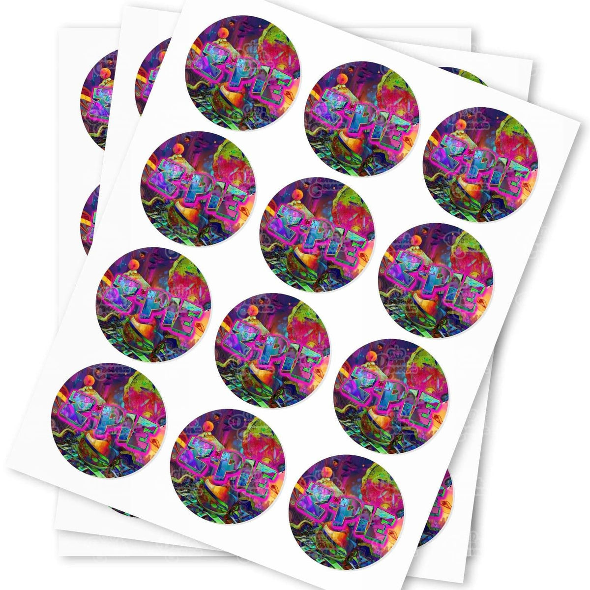 Z Pie Strain Stickers | Strain Labels | Cali Labels