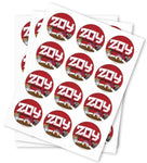 Zoy Strain Stickers