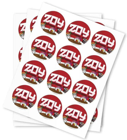 Zoy Strain Stickers