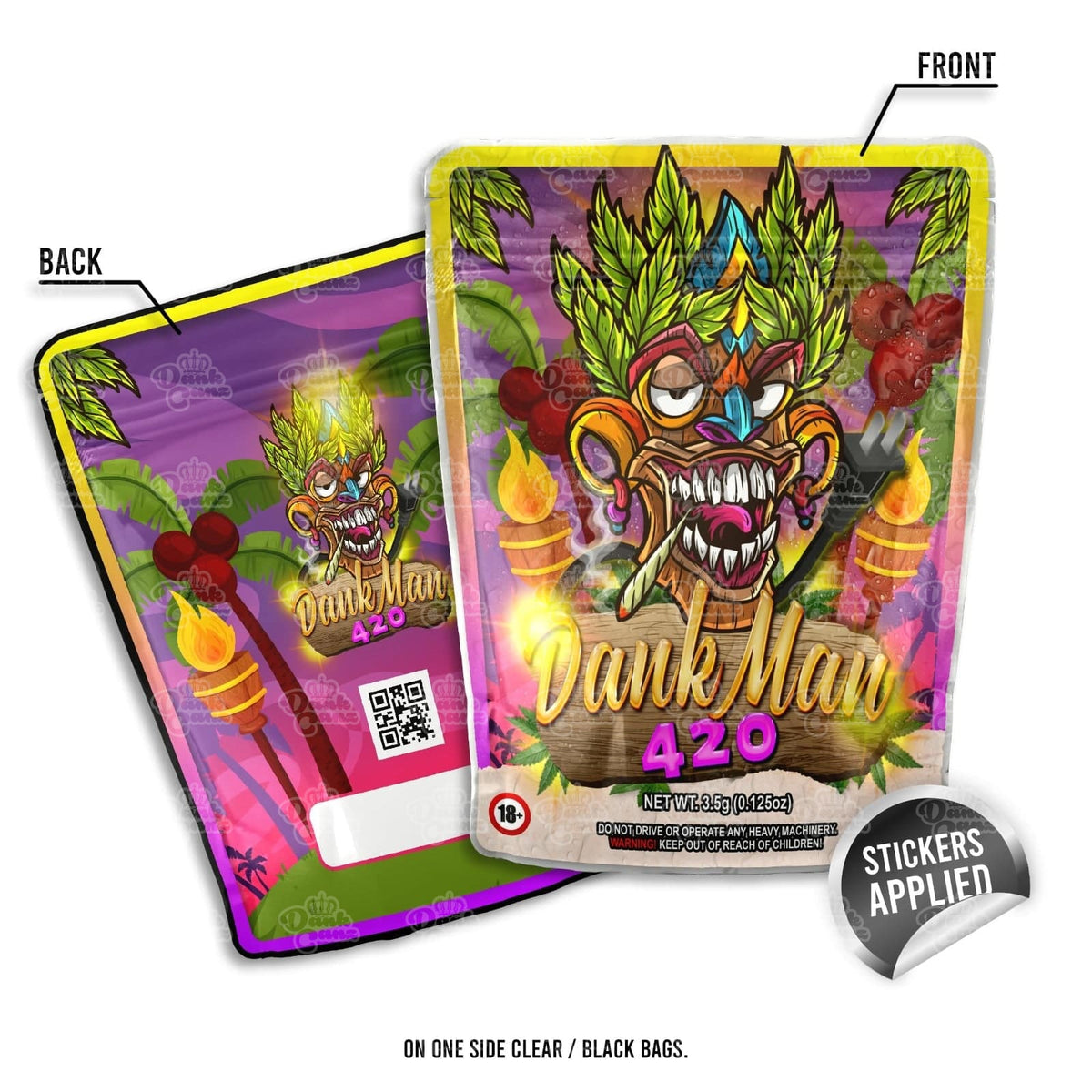 CUSTOM CANNABIS PACKAGING | DISPENSARY PACKAGING | CALI PACKS | 3.5G