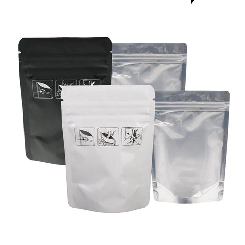 3.5G Mylar Bags - Standard or Child Proof - DC Packaging Custom Cannabis Packaging