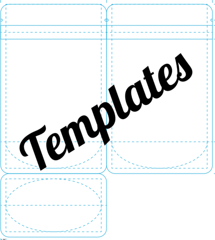 60ml Glass Jar Template - DC Packaging Custom Cannabis Packaging