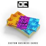 Custom Business Cards - DC Packaging Custom Cannabis Packaging