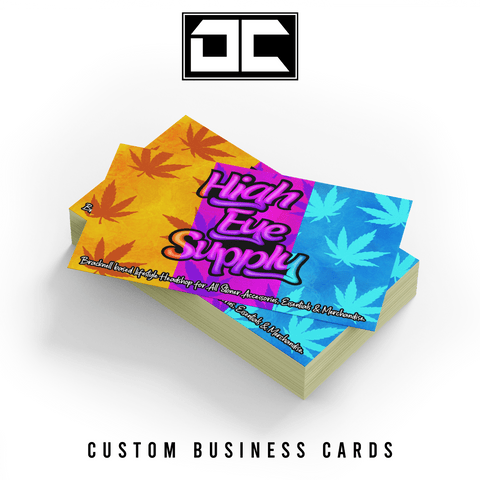 Custom Business Cards - DC Packaging Custom Cannabis Packaging