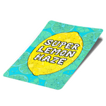 Super Lemon Haze Mylar-Taschenetiketten – nur Etiketten