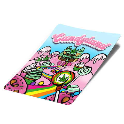 CandyLand Mylar Bag Labels - Labels only - DC Packaging Custom Cannabis Packaging