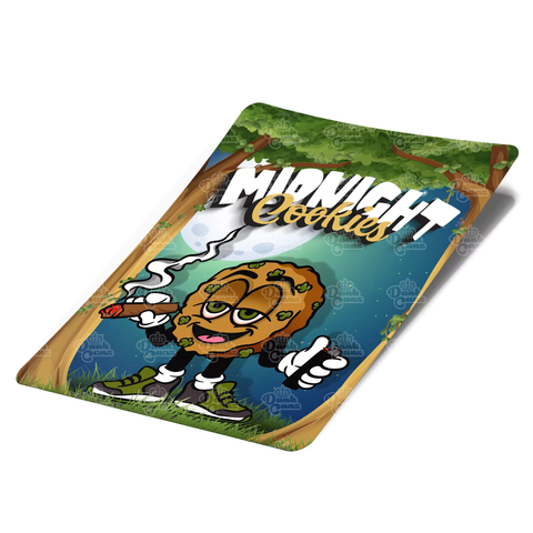 Midnight Cookies Mylar Bag Labels - Labels only