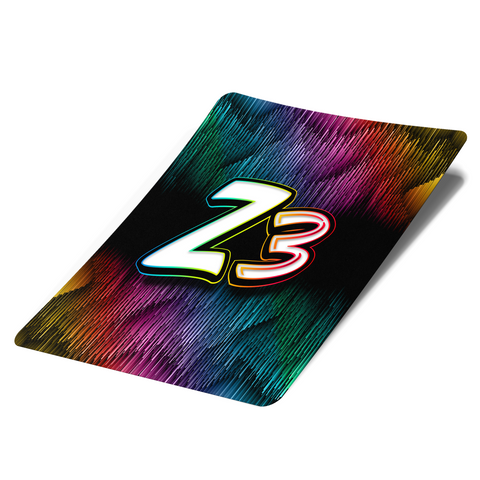Z3 Mylar-Taschenetiketten – nur Etiketten