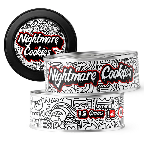 Nightmare Cookies 3.5g Self Seal Tins