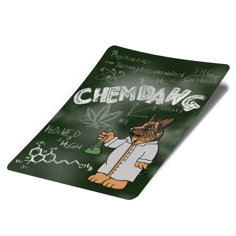 Chemdawg Mylar Bag Labels - Labels only - DC Packaging Custom Cannabis Packaging