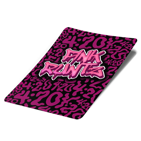 Pink Runtz Mylar Bag Labels - Labels only