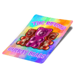Edibles THC Gummy Bears Mylar Bag Labels - Labels only