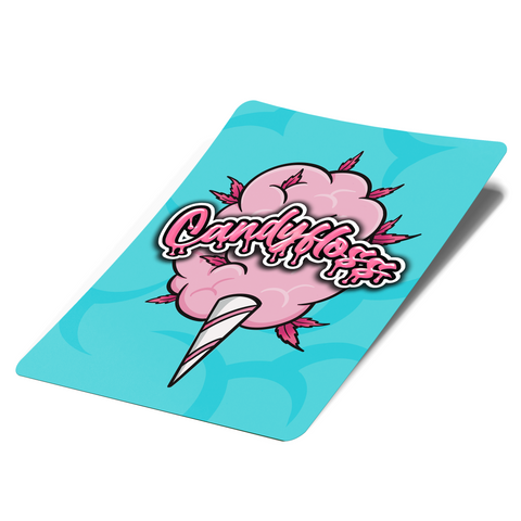 Candy Floss Mylar Bag Labels - Labels only - DC Packaging Custom Cannabis Packaging