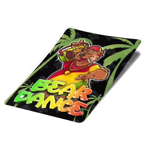 Bear Dance Mylar Bag Labels - Labels only