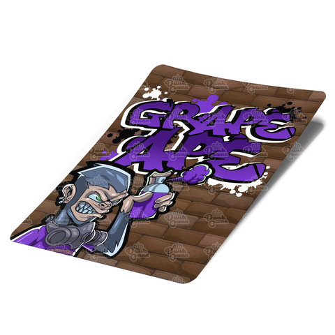 Grape Ape Mylar Bag Labels - Labels only