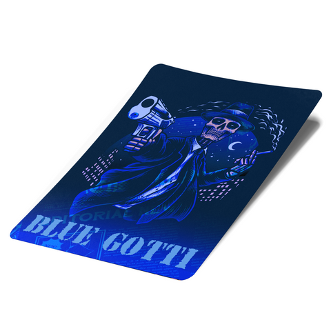 Blue Gotti Mylar Bag Labels - Labels only - DC Packaging Custom Cannabis Packaging