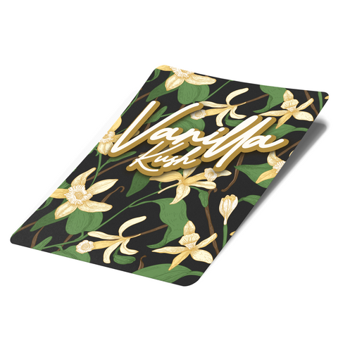 Vanilla Kush Mylar Bag Labels - Labels only