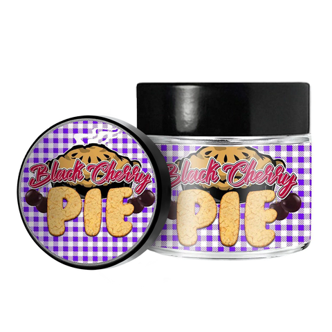 Black Cherry Pie 3,5 g/60 ml Glasgefäße – vorbeschriftet 