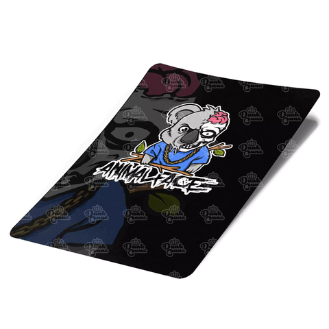 Animal Face Mylar Bag Labels - Labels only