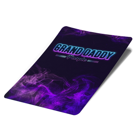 Grand Daddy Purple Mylar Bag Labels - Labels only