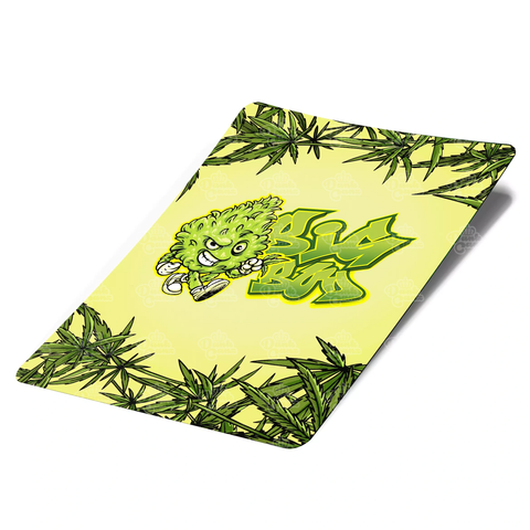 Big Bud Mylar-Taschenetiketten – nur Etiketten