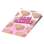 Pink Cookies Mylar Bag Labels - Labels only