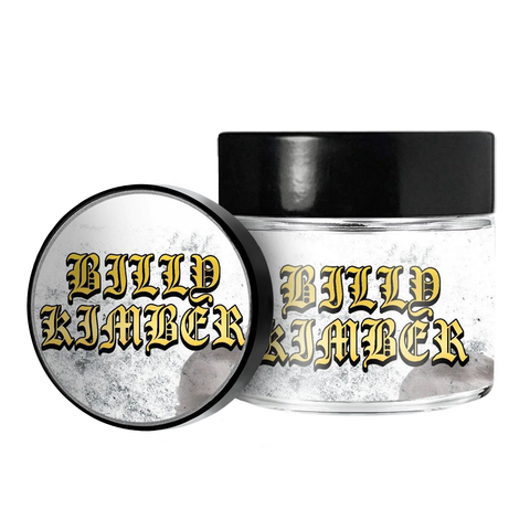 Billy Kimber 3.5g/60ml Glass Jars - Pre Labelled