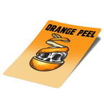 Orange Peel Mylar Bag Labels - Labels only