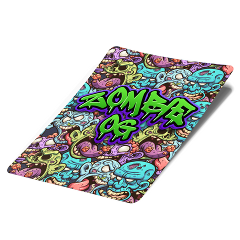 Zombie OG Mylar Bag Labels - Labels only - DC Packaging Custom Cannabis Packaging