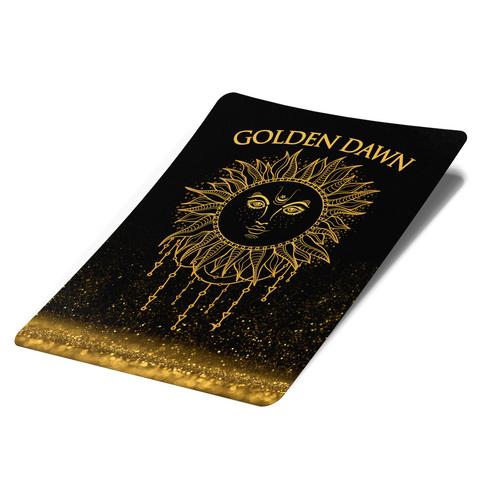 Golden Dawn Mylar-Taschenetiketten – nur Etiketten