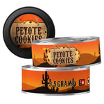 Peyote Cookies 3.5g Self Seal Tins - DC Packaging Custom Cannabis Packaging
