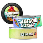 Rainbow Sherbet 3.5g Self Seal Tins - DC Packaging Custom Cannabis Packaging