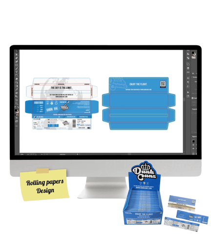 Rolling Papers Design - DC Packaging Custom Cannabis Packaging