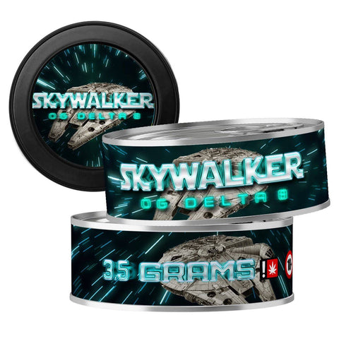 Skywalker OG 3.5g Self Seal Tins - DC Packaging Custom Cannabis Packaging