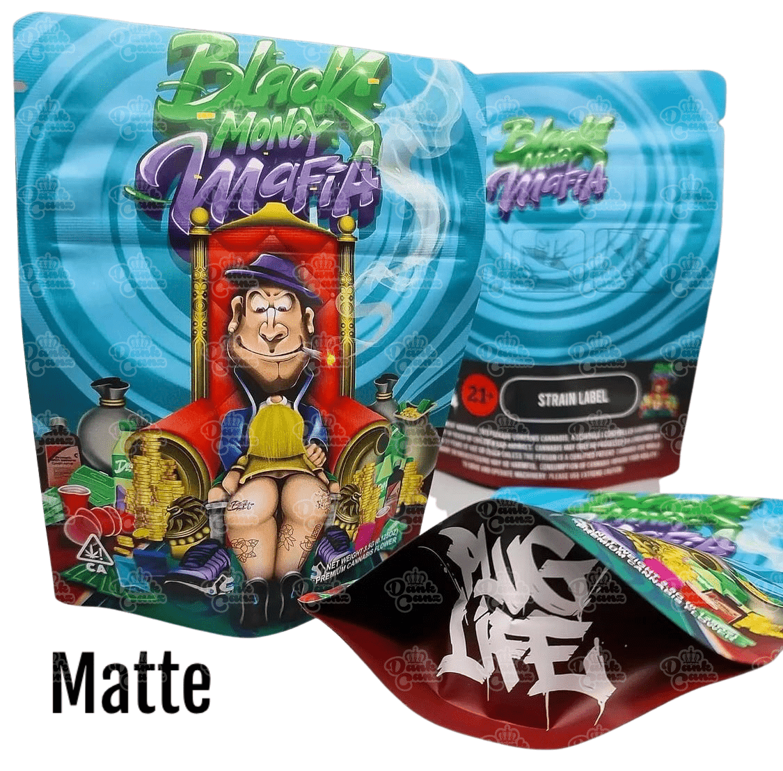 Standard Direct Printed Mylar Bags DC Packaging