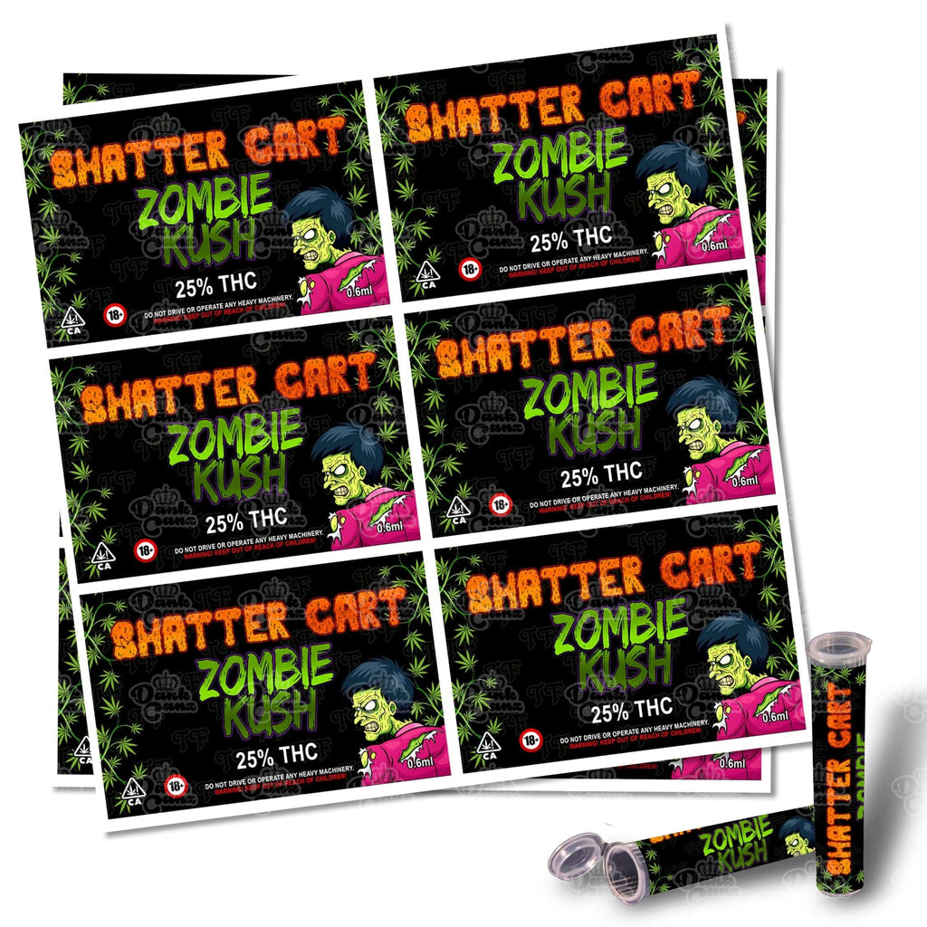 Vape Cartridge Label