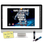 Vape Cartridge Tube Design - DC Packaging Custom Cannabis Packaging